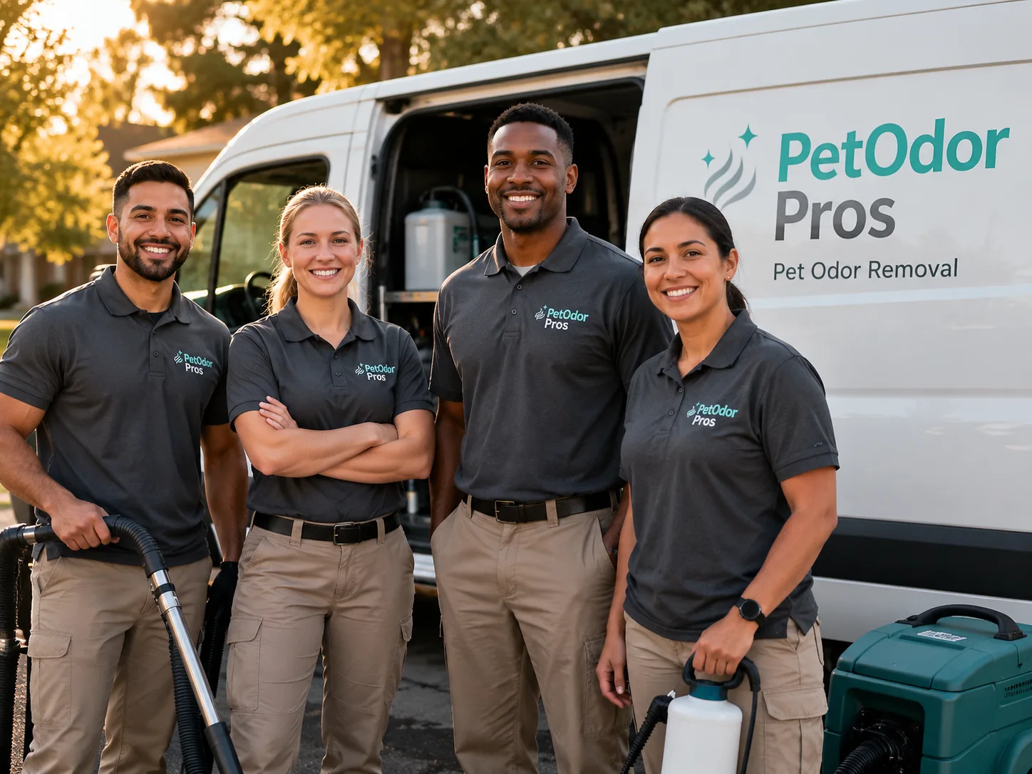 Pet Odor Removal team serving Winn, MI